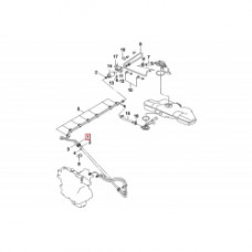 Трубка топливная  (обратка от двигателя-б.бак)