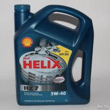 Масло моторное Shell Helix HX7 5W40 4L